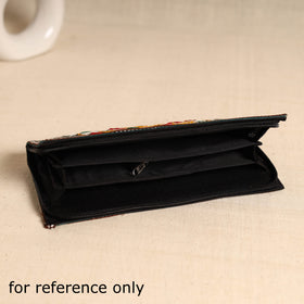 Traditional Kutch Hand Embroidery Leather Clutch / Wallet 46