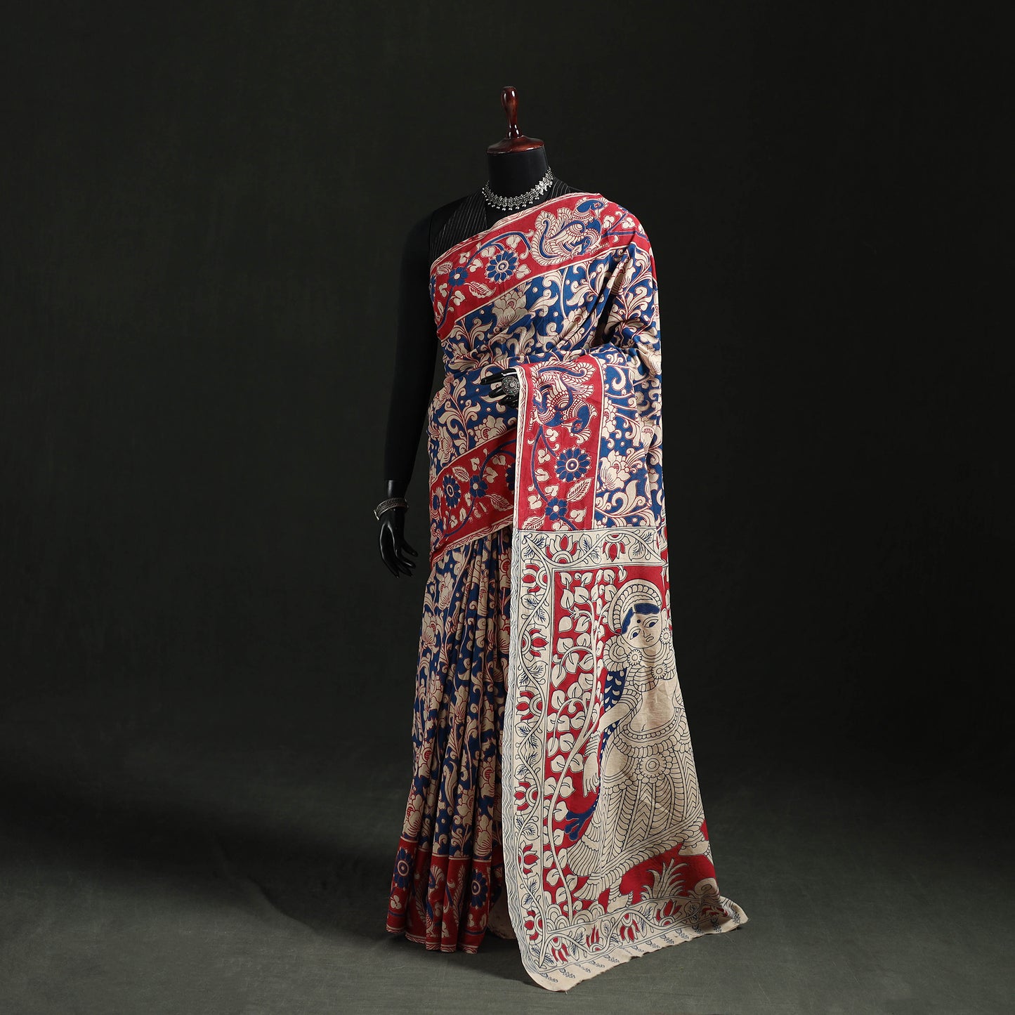 Kalamkari Printed Cotton Saree 63
