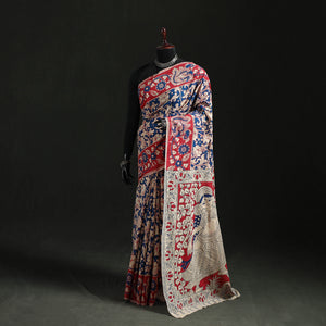 Multicolor - Kalamkari Printed Cotton Saree 63