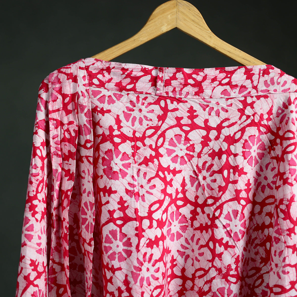 Batik Print Cotton Wrap Around Skirt 95