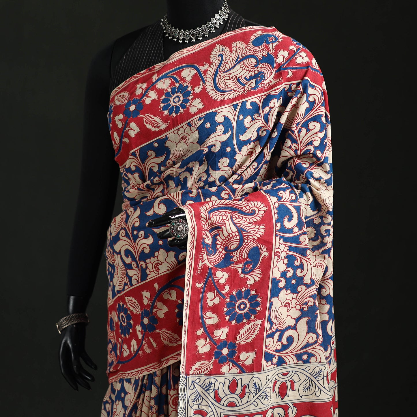 Kalamkari Printed Cotton Saree 63