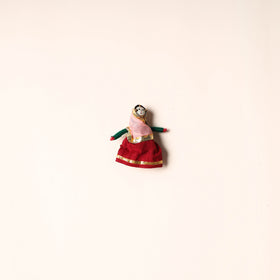  Rajasthani Puppet Couple Handmade Magnet