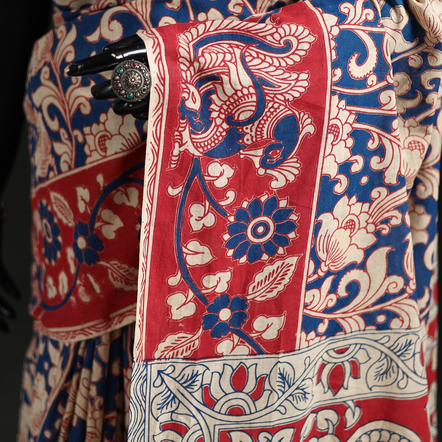 Kalamkari Printed Cotton Saree 63