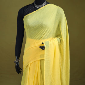 Plain Pure Mul Cotton Ready To Wear Saree 05
