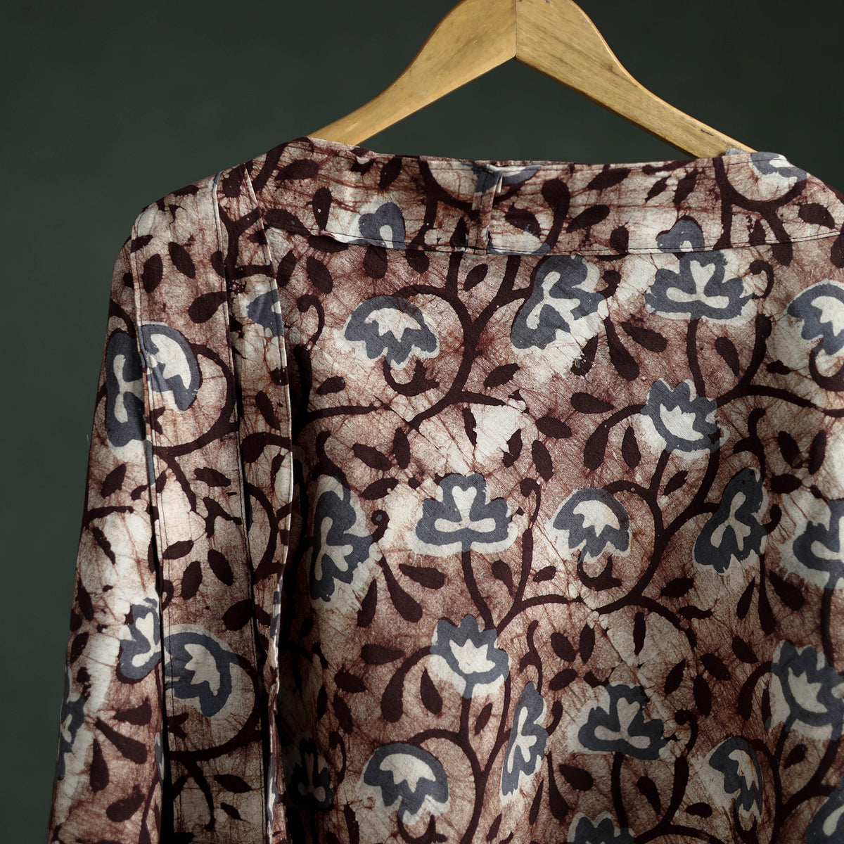 Batik Print Cotton Wrap Around Skirt 96