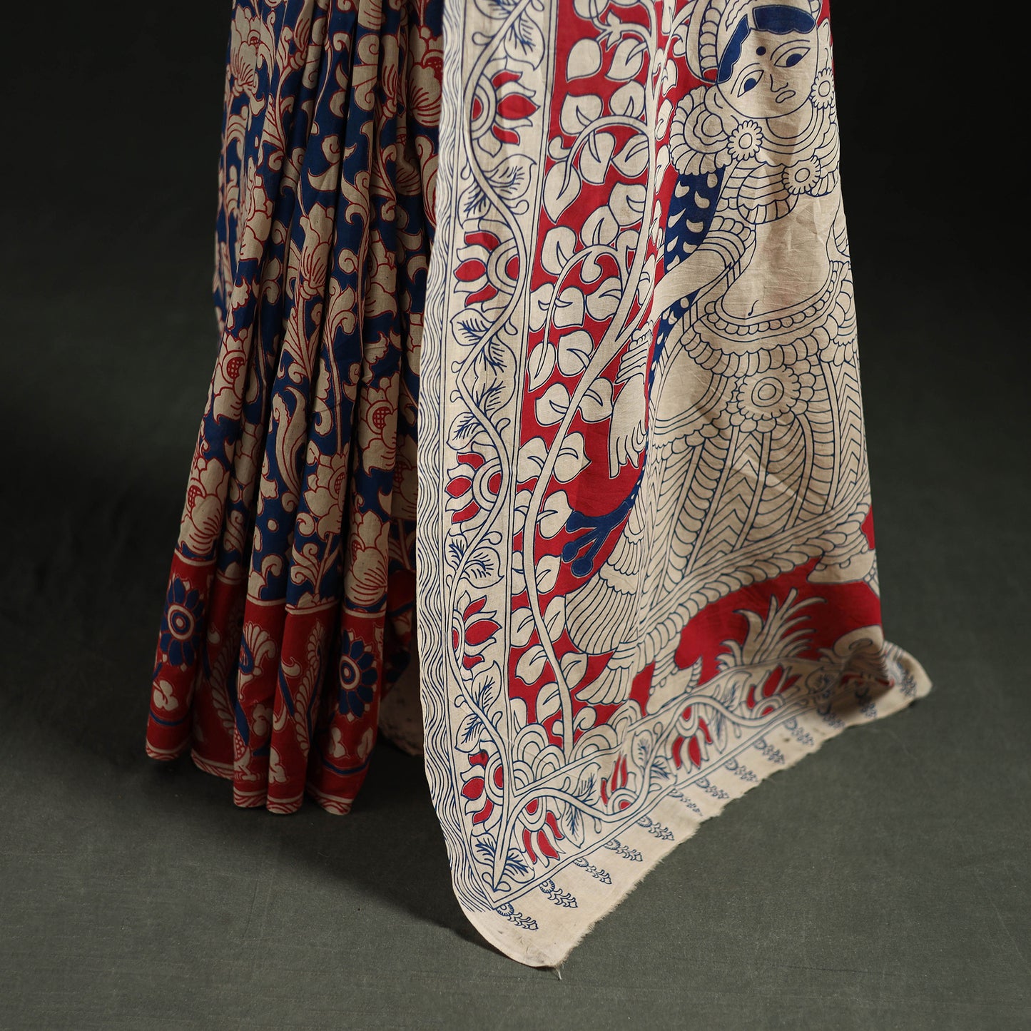 Kalamkari Printed Cotton Saree 63
