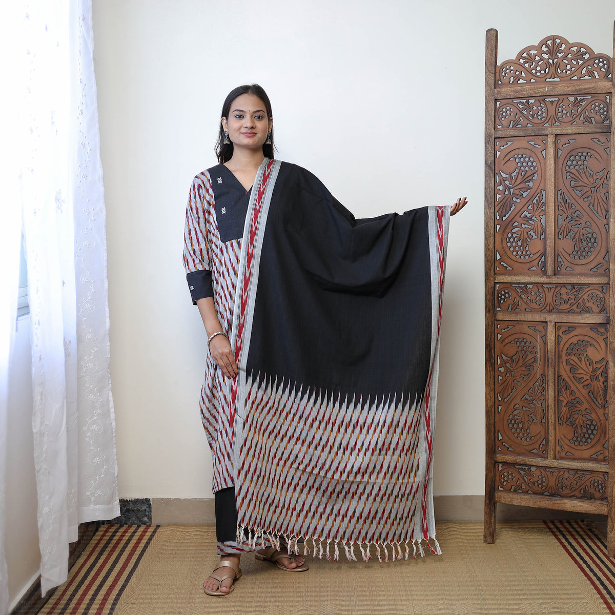 Pochampally Ikat Kurta