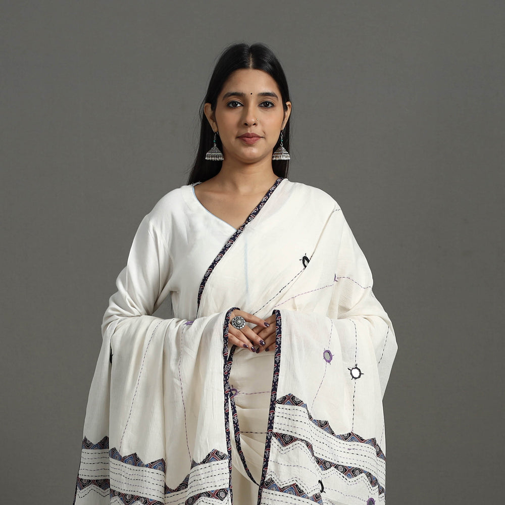 Tagai Kantha Dupatta 