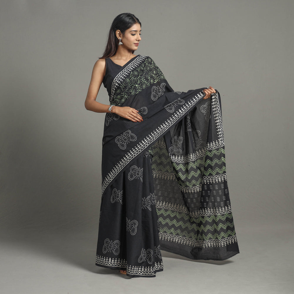 Bagru Saree