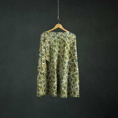 Batik Print Cotton Wrap Around Skirt 97
