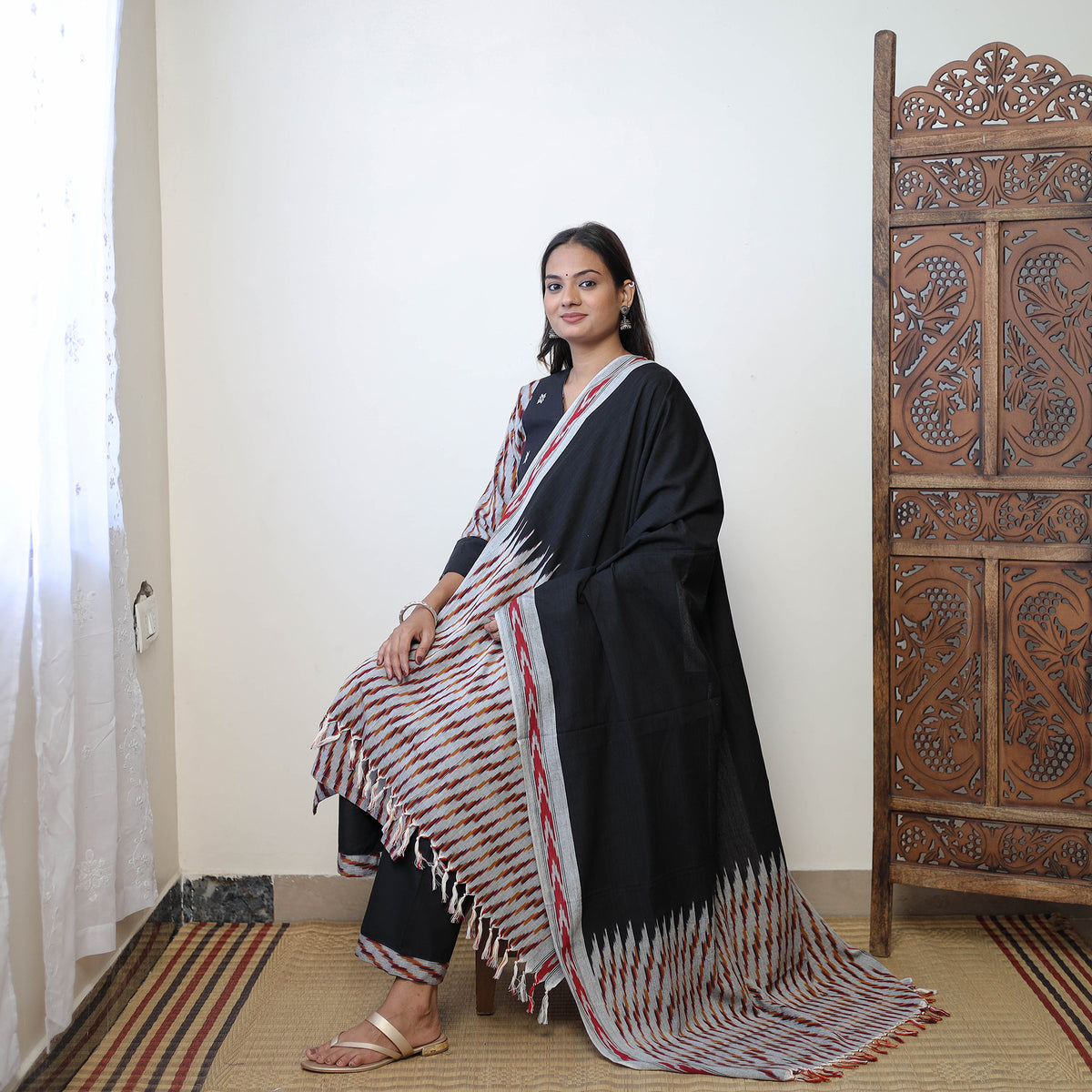 Pochampally Ikat Kurta