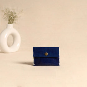 Traditional Kutch Hand Embroidery Leather Card Holder 74