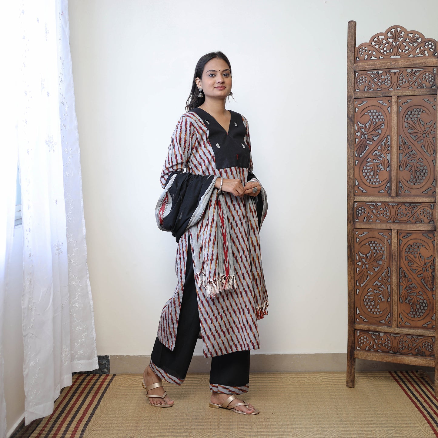 Pochampally Ikat Kurta