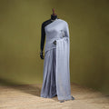 Plain Pure Mul Cotton Ready To Wear Saree 04