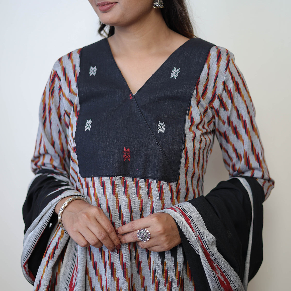 Pochampally Ikat Kurta