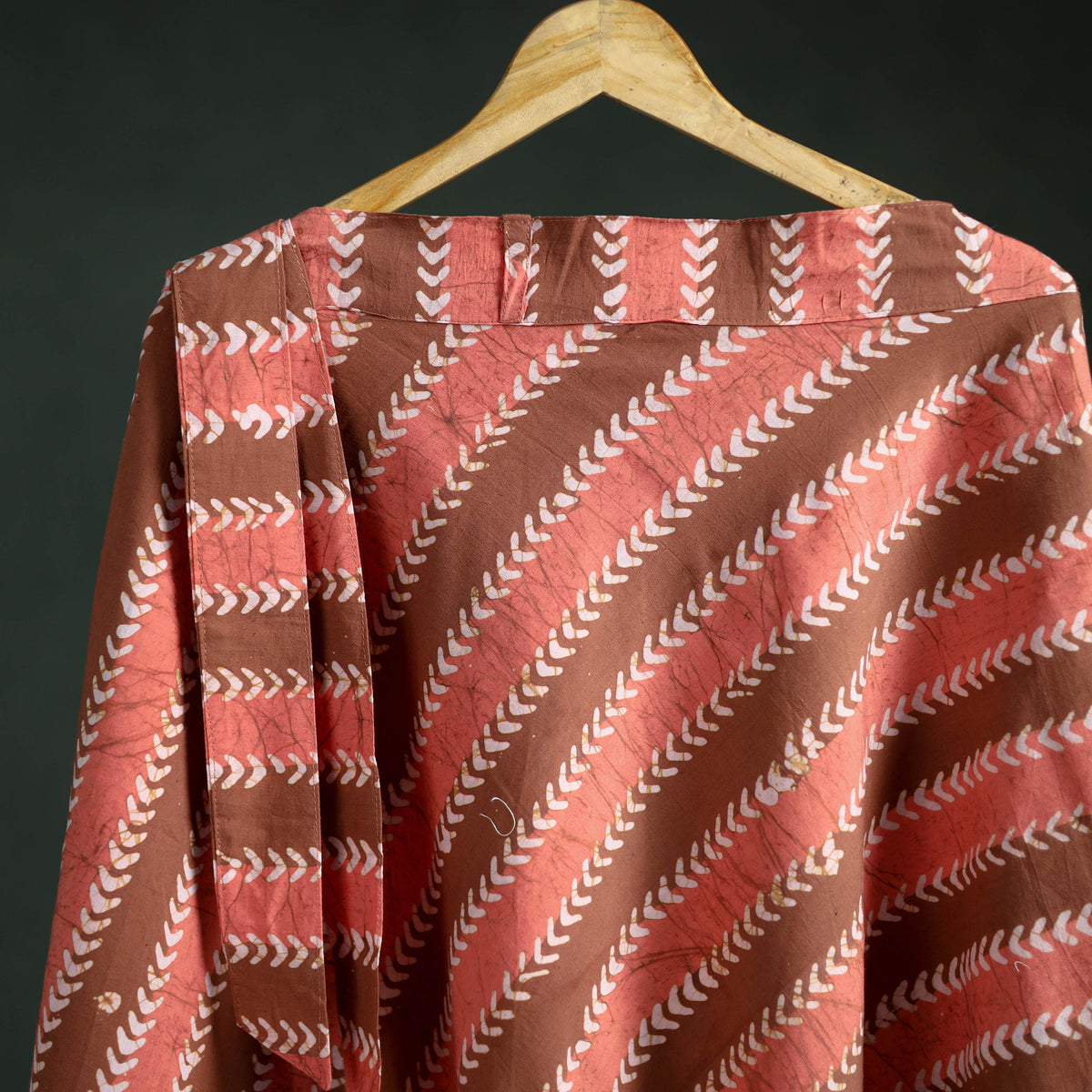 Batik Print Cotton Wrap Around Skirt 98