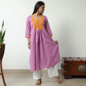 jacquard kurta
