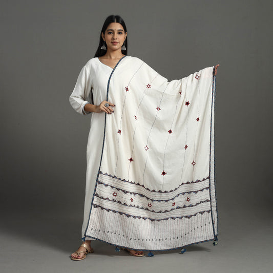 Tagai Kantha Dupatta 