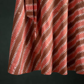 Batik Print Cotton Wrap Around Skirt 98