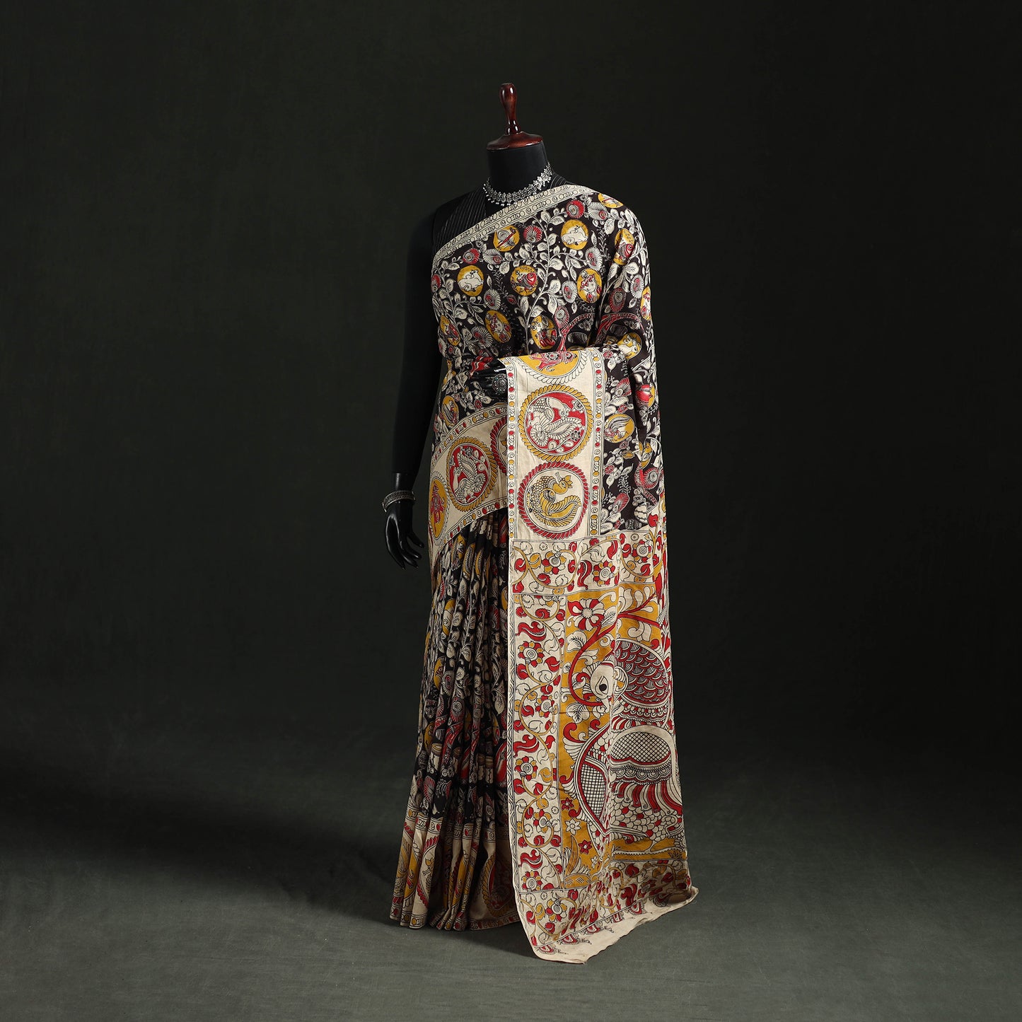 Kalamkari Printed Cotton Saree 65