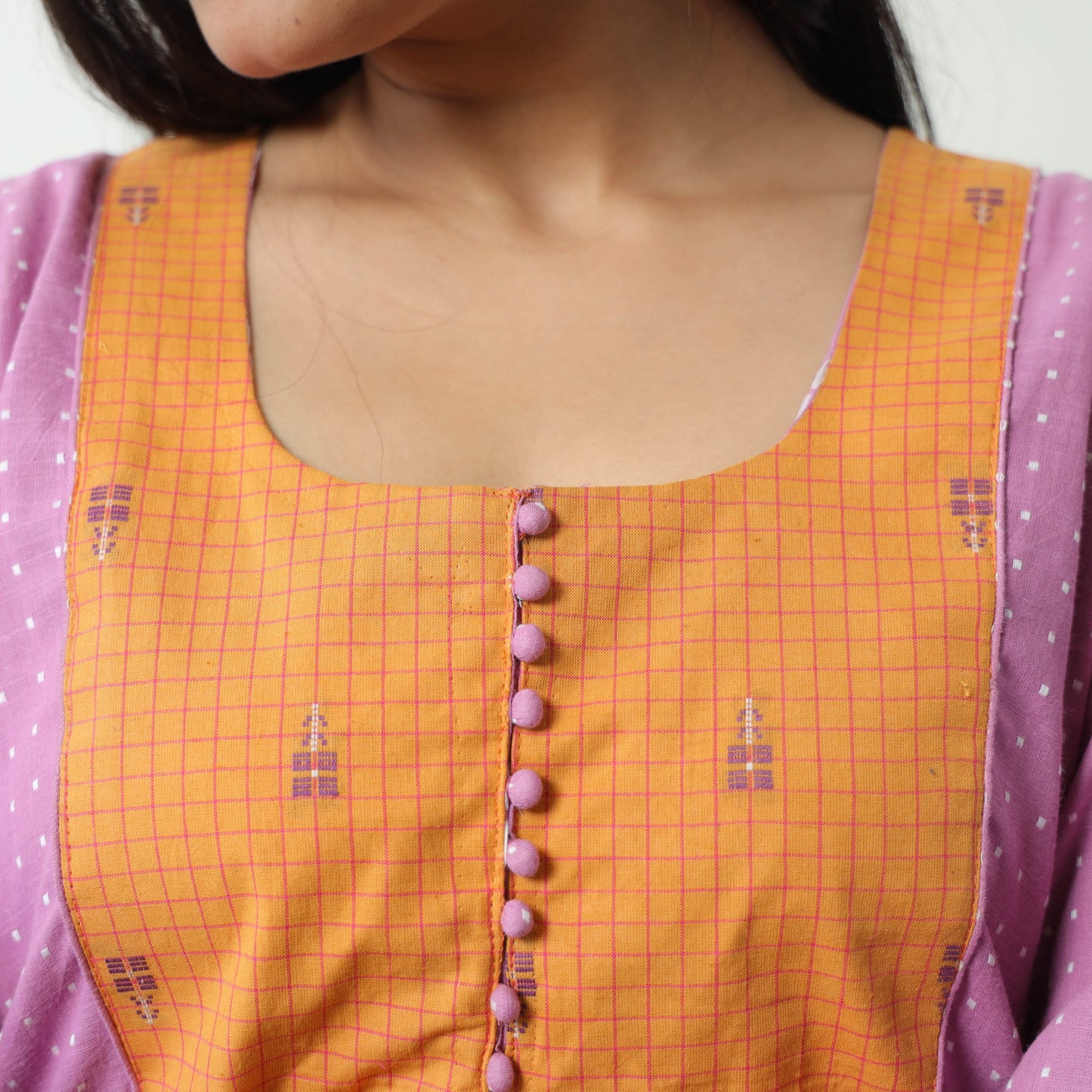 jacquard kurta