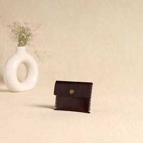 Traditional Kutch Hand Embroidery Leather Card Holder 76