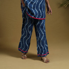  Blue Tie & Dye Cotton Shibori Co-Ord Set Online in India