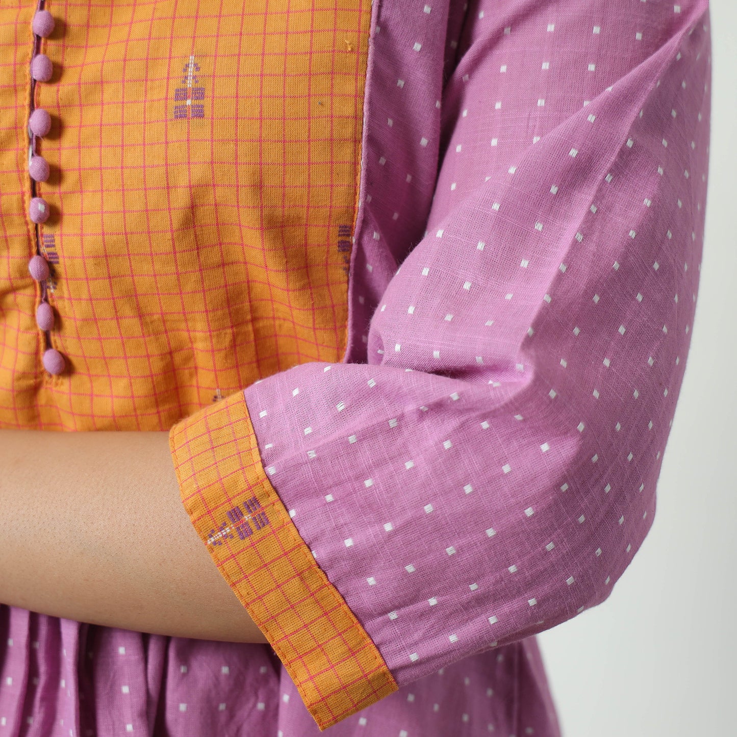 jacquard kurta