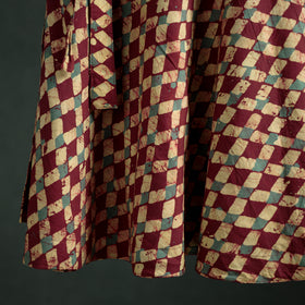 Batik Print Cotton Wrap Around Skirt 99