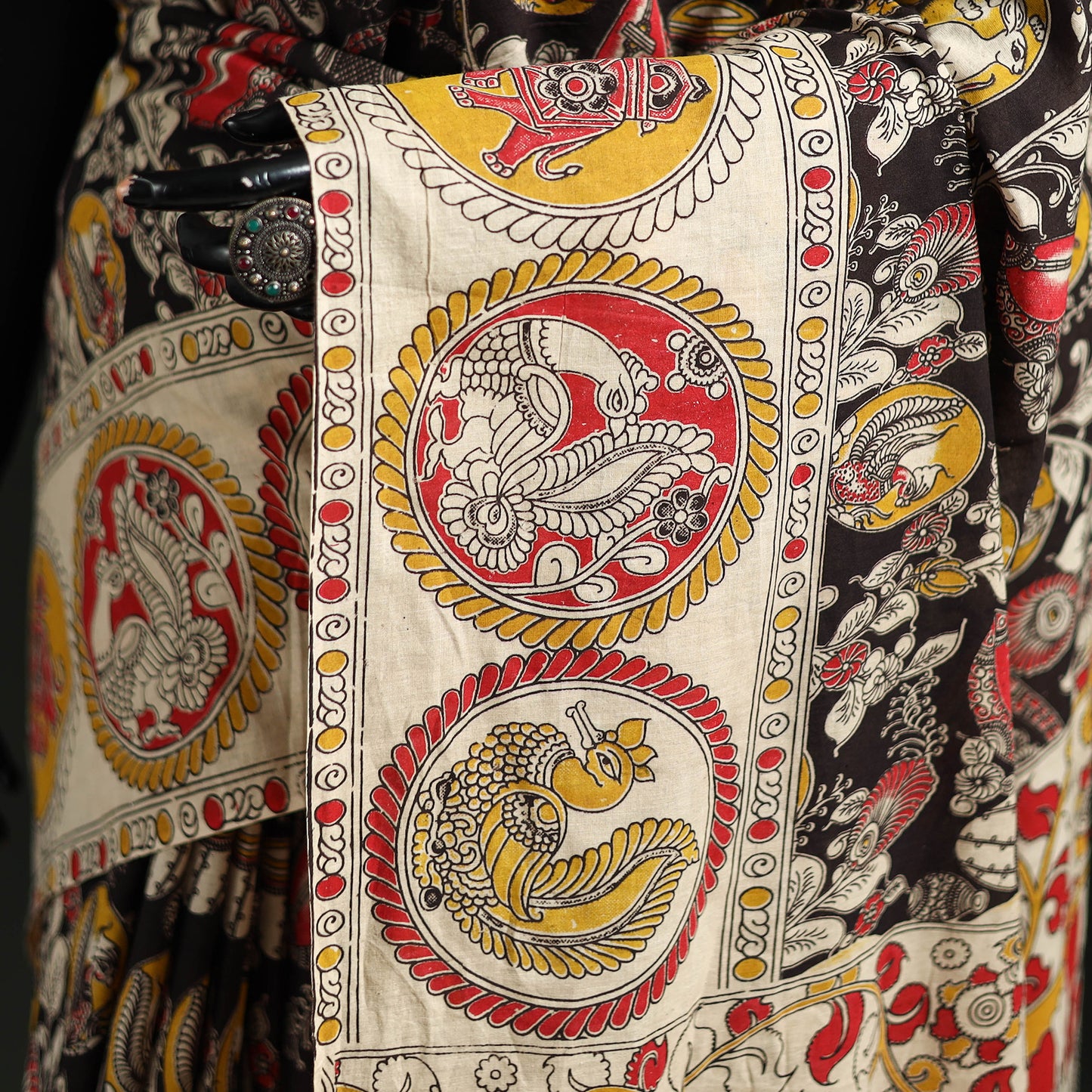 Kalamkari Printed Cotton Saree 65