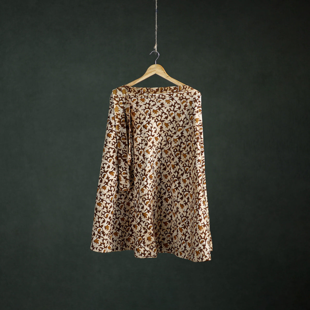 Batik Print Cotton Wrap Around Skirt 100