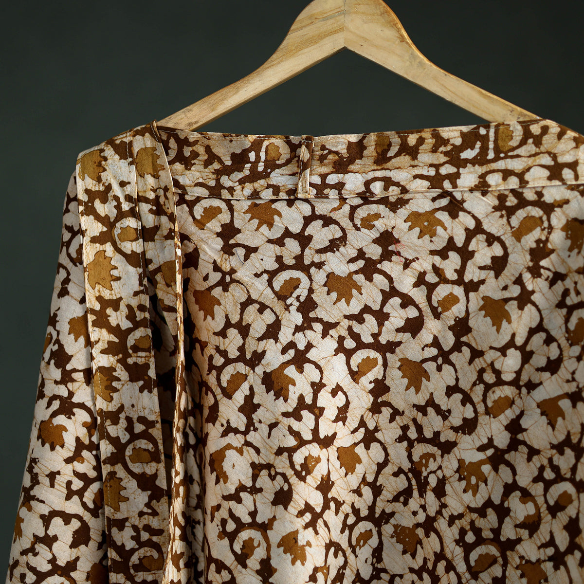 Batik Print Cotton Wrap Around Skirt 100