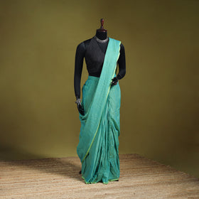 Plain Pure Mul Cotton Ready To Wear Saree 03