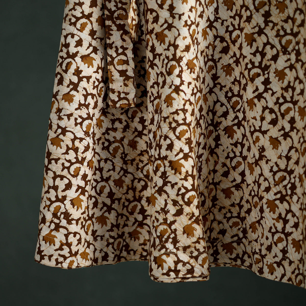 Batik Print Cotton Wrap Around Skirt 100