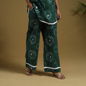 Buy Green Tie & Dye Cotton Shibori Co-Ord Set Online