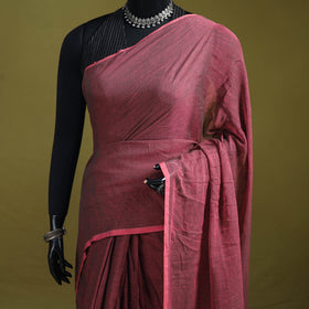 Plain Pure Mul Cotton Ready To Wear Saree 02