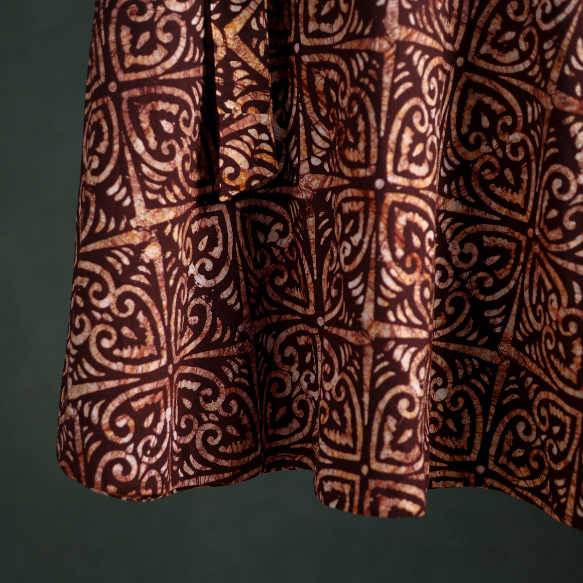Batik Print Cotton Wrap Around Skirt 101