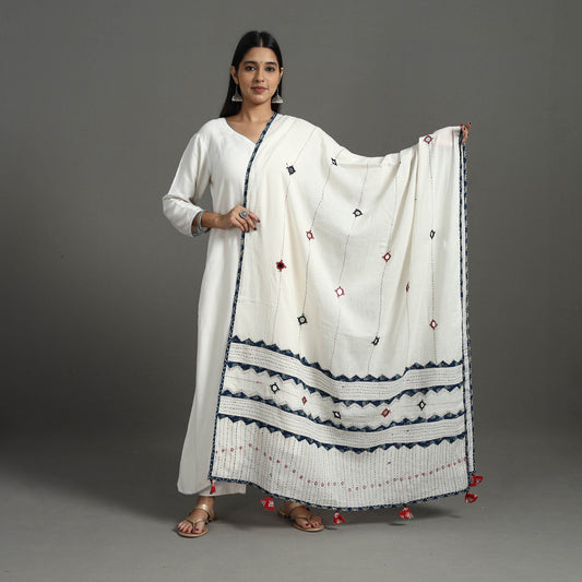 Tagai Kantha Dupatta 