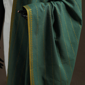 Jacquard Woven Cotton Dupatta with Tassels 02
