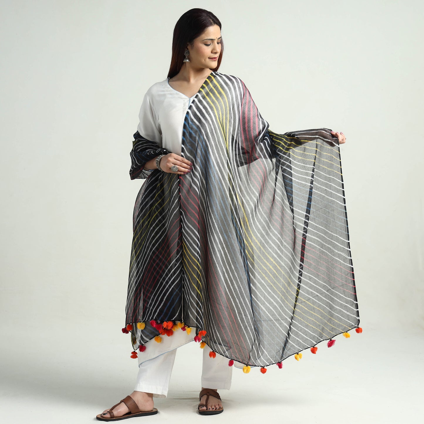 leheriya dupatta