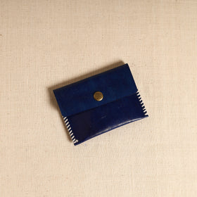 Traditional Kutch Hand Embroidery Leather Card Holder 74