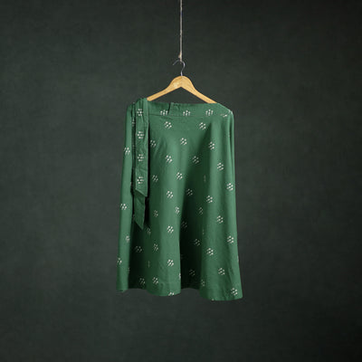 Jacquard Cotton Wrap Around Skirt 103