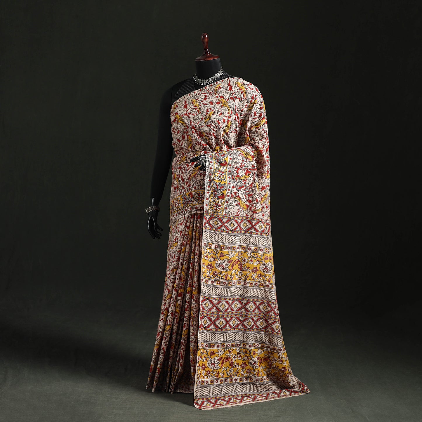 Kalamkari Printed Cotton Saree 67
