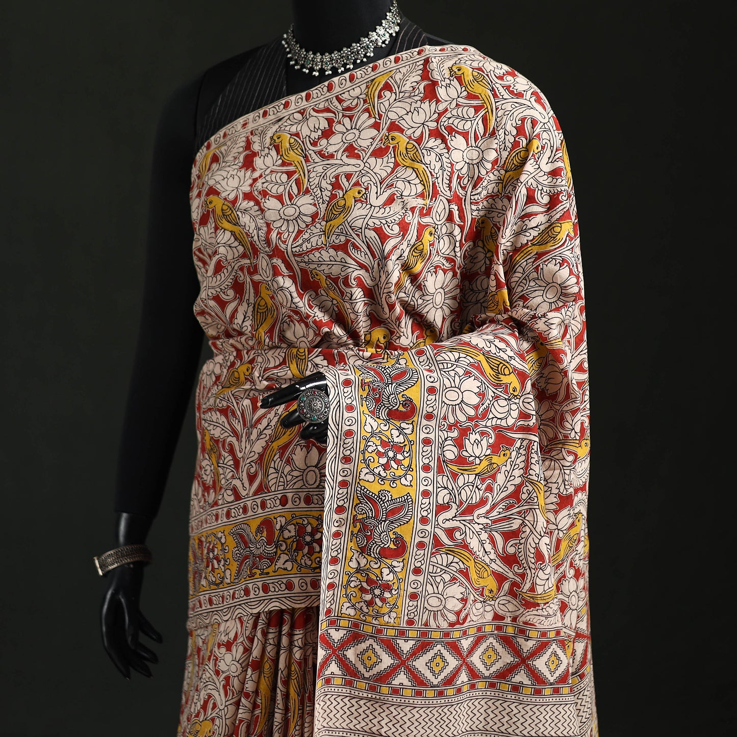Kalamkari Printed Cotton Saree 67