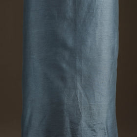 Blue - Handpainted Srikalahasti Handloom Chanderi Silk Unstitched Kurta (2.3M) 33