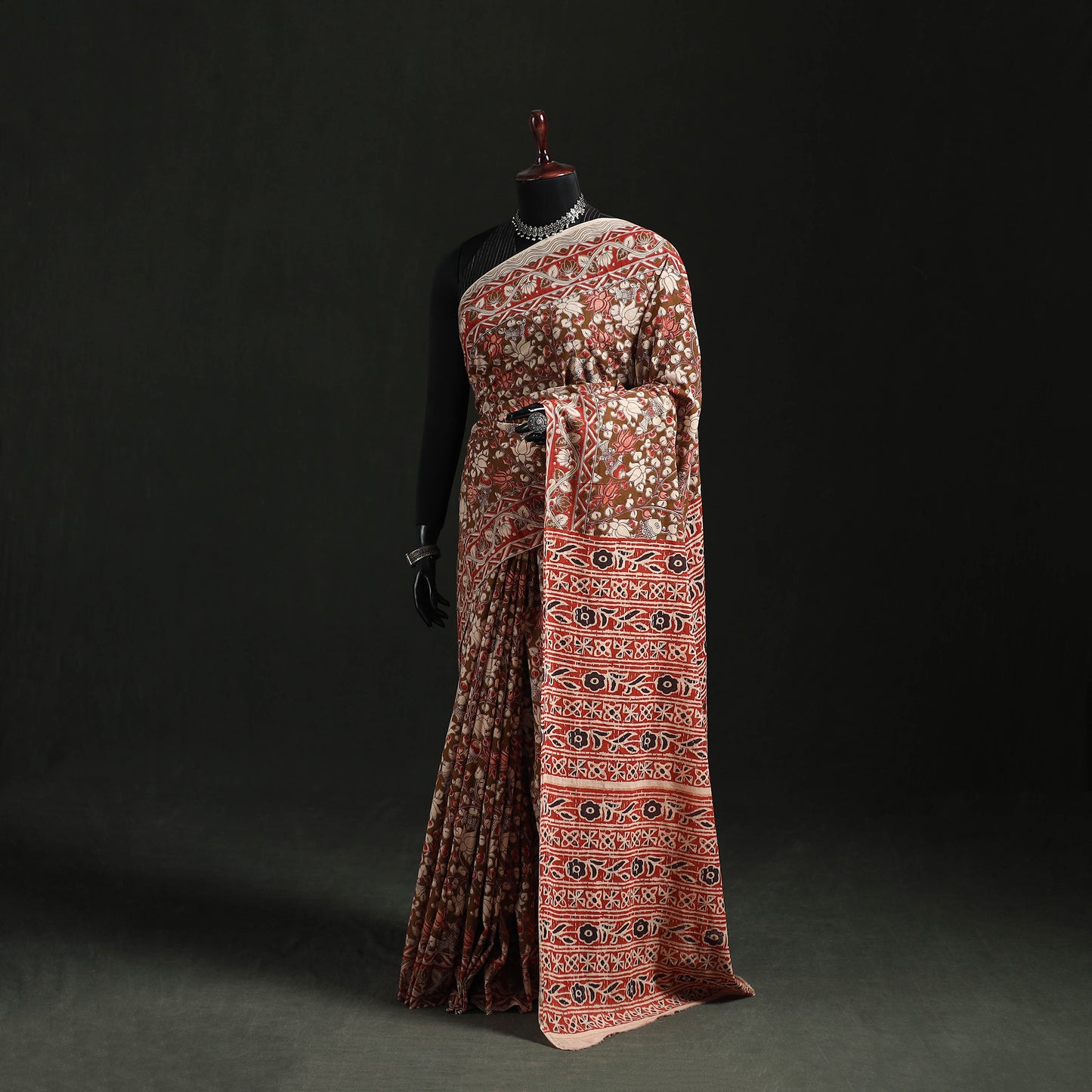 Kalamkari Printed Cotton Saree 68