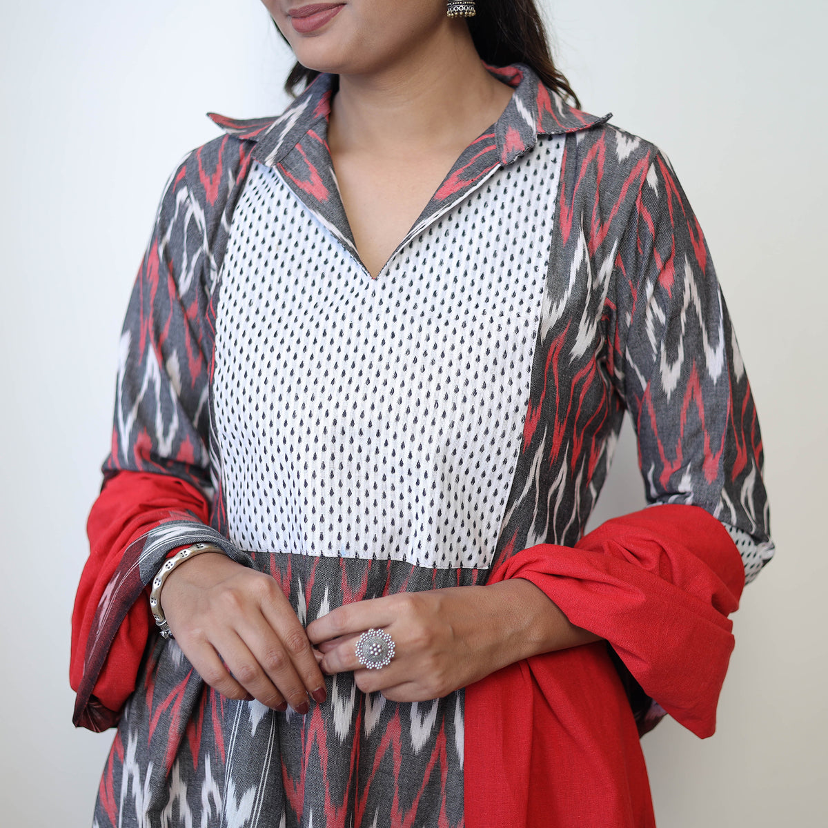 Pochampally Ikat Kurta