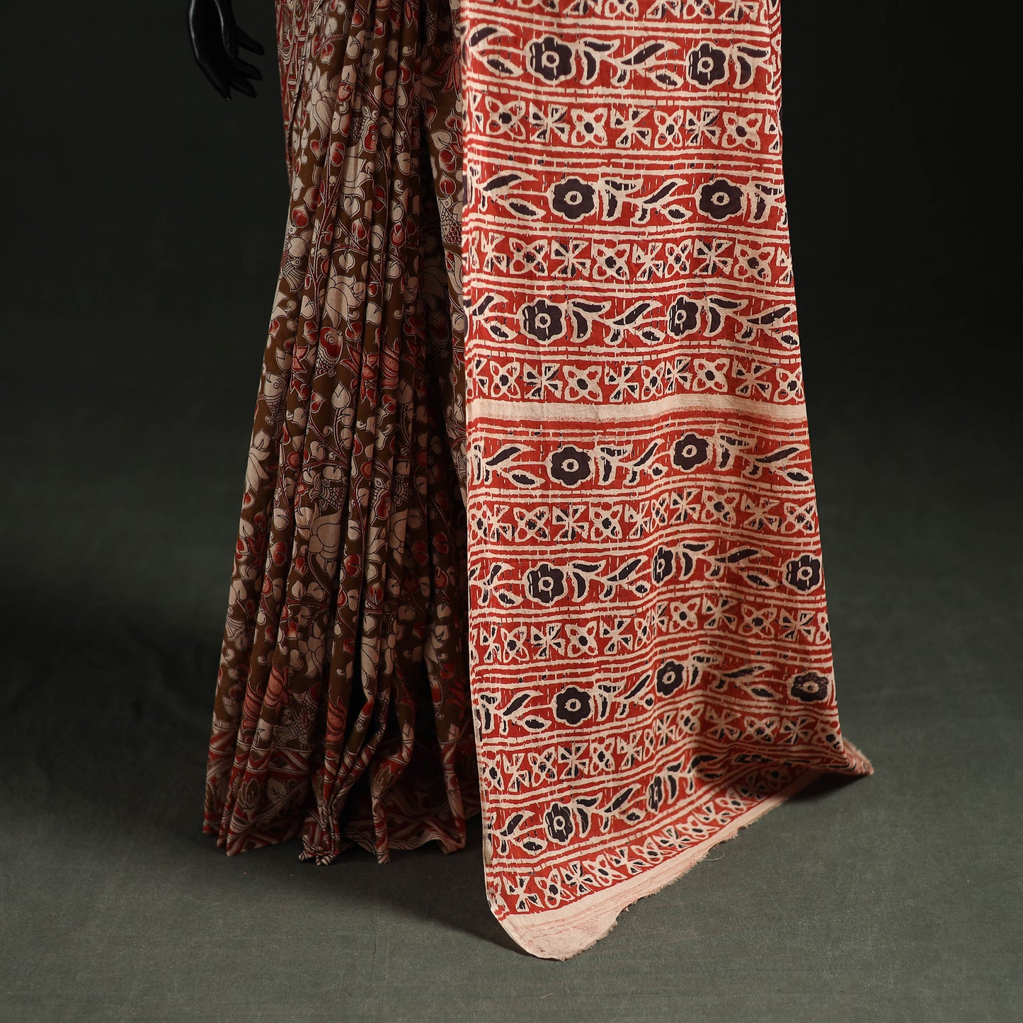 Kalamkari Printed Cotton Saree 68
