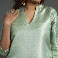 Banarasi Brocade Silk Kurta with Pant Set