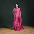 Sanganeri Hand Block Print Pure Mul Cotton Ready To Wear Saree  01